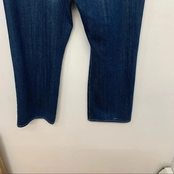 Old Navy Jeans Men 40 Blue Fade Straight‎ Leg Inseam 30 Casual Western Work - Picture 6 of 10
